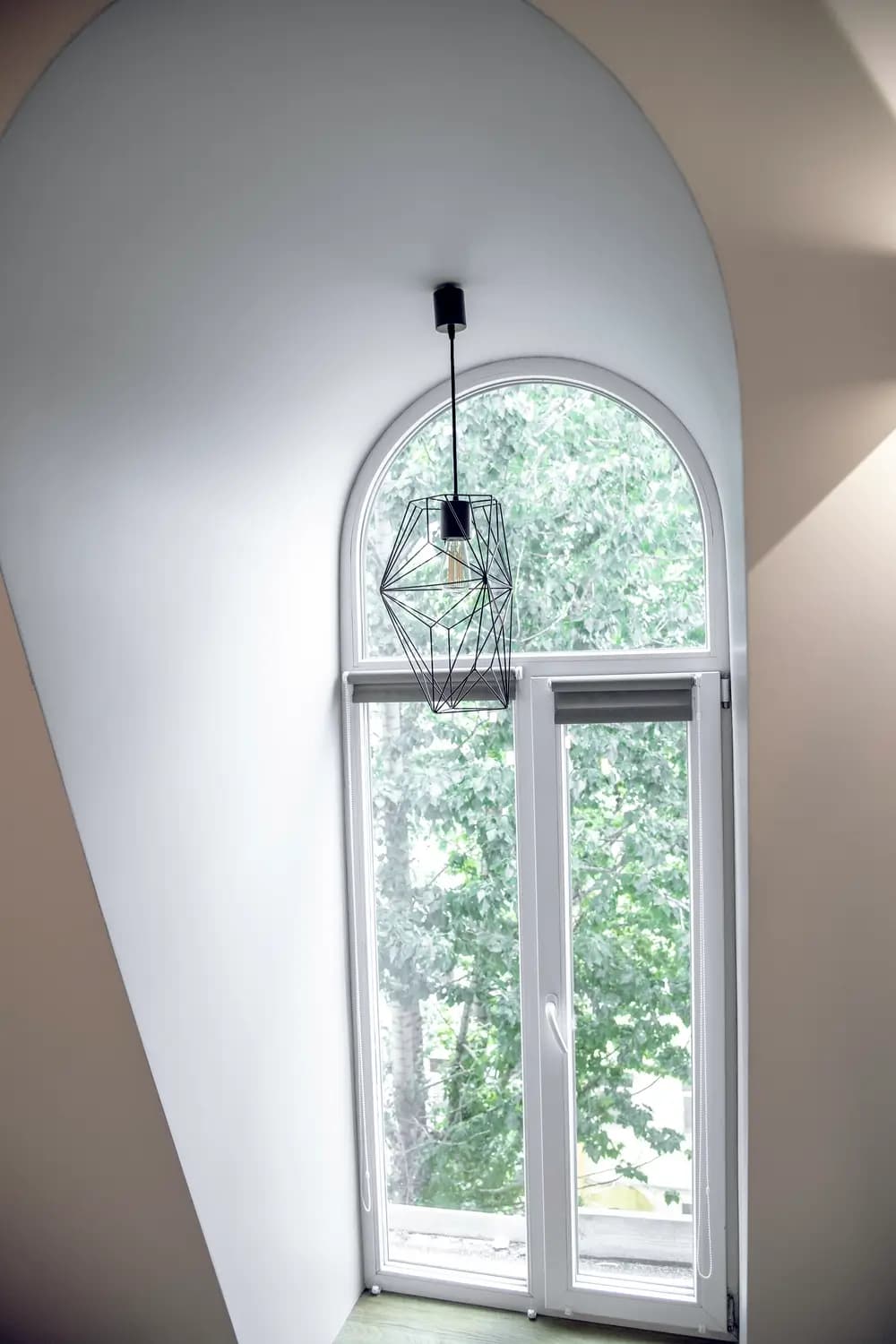 Arched window